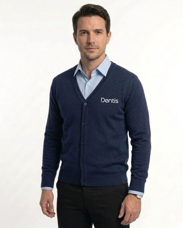 Cardigan masculino