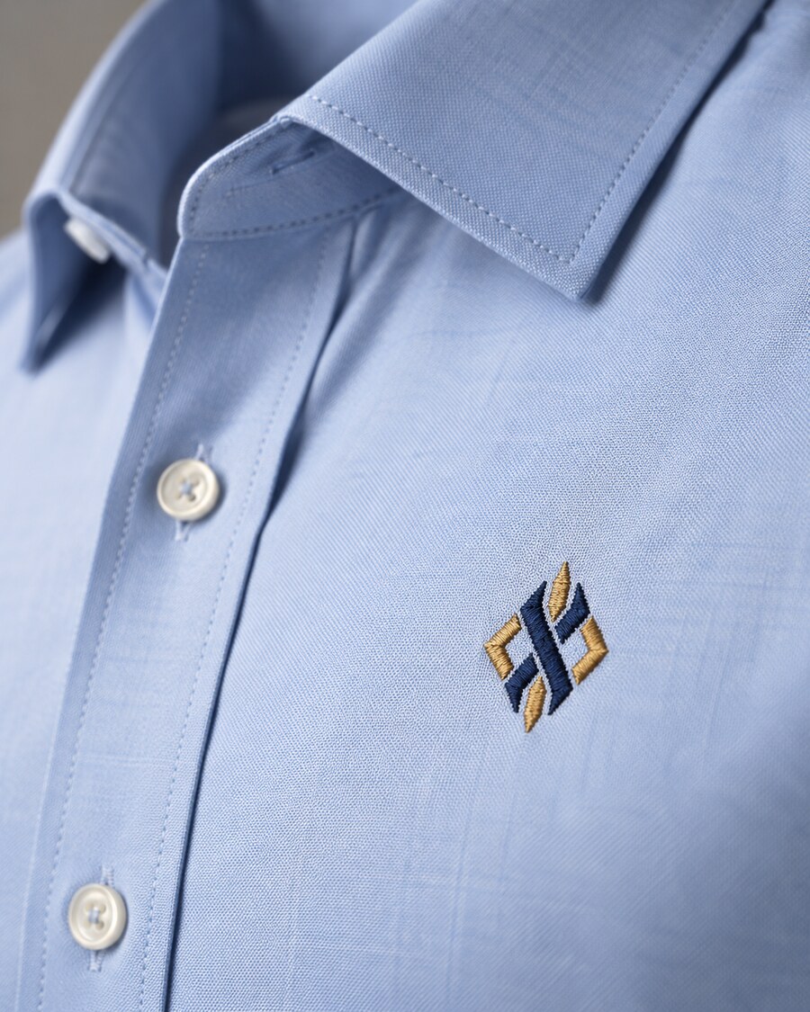Detalle bordado en camisa